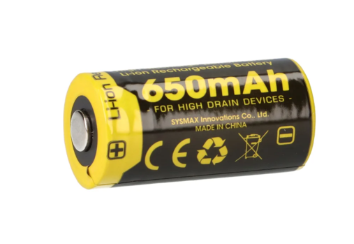 Nitecore Akku NL166 650mAh